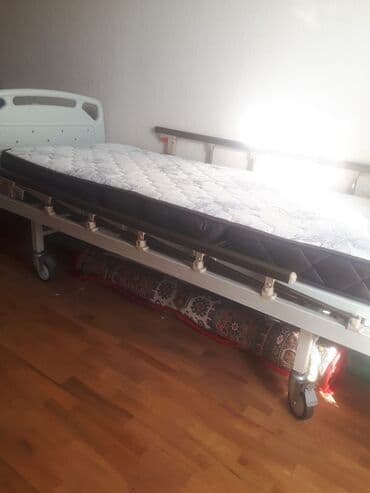stomatoloji texniki avadanliqlar: Tibbi/kliniki tipli funksional xəstə çarpayısı - 2 bölməli mexaniki — 1