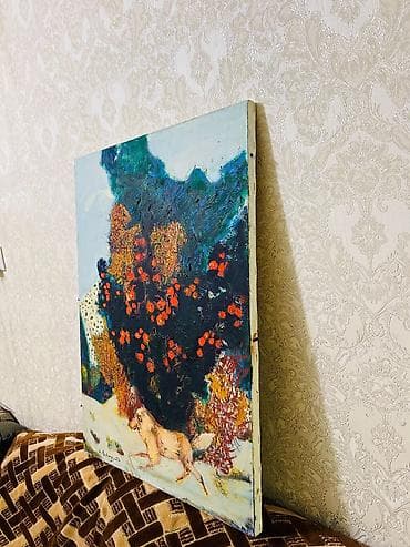 Дом и сад: Rəsm əsəri: “Şakor” (2015) Texnika: yağlı boya, kətan üzərində Ölçü — 4