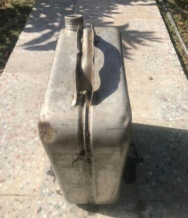 smx nano temizleyici: Metal yanacaq bidonu - Material: qalın metal (sinklənmiş səthli) - — 3