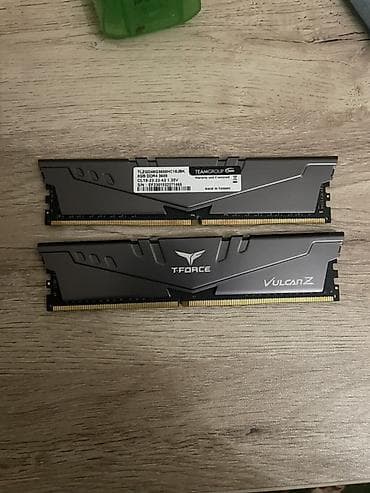 ikinci el tv satış: TEAMGROUP T-Force Vulcan Z DDR4 RAM modulları - Model: T-Force Vulcan — 1