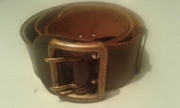 бусы из натурального камня: Ремень, Натуральная кожа, Новый — 1