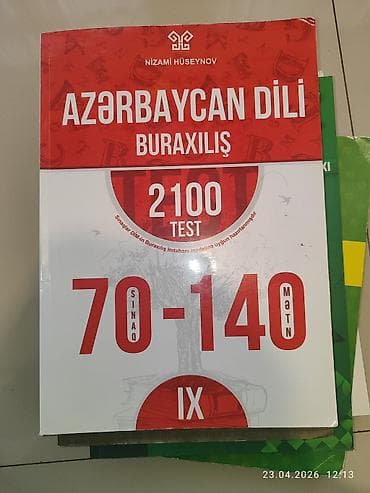 sattlar: Dərs vəsaitləri dəsti gördüyünüz hamsı satılır obşi 10 azn tək tək 3 — 5