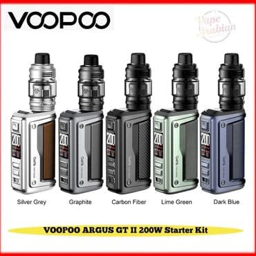voopo: Voopoo argus gt ii 5.5ml uforce l tanki i̇le 200w başlangiç dəsti̇ — 2