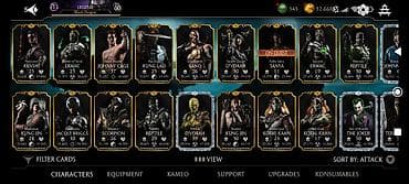 gitara qara: Mortal Kombat Mobile oyun hesabı – yüksək səviyyəli kolleksiya - — 9