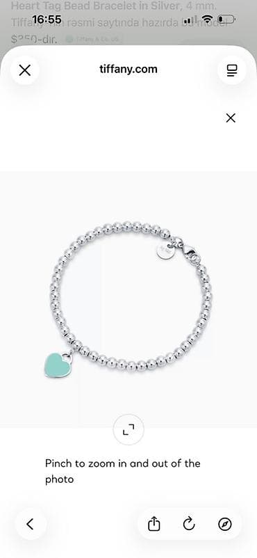 Bilərzik, Tiffany, Gümüş — 3