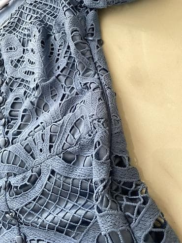 first class form tea: Kokteyl donu, Midi, Mavi, L — 2