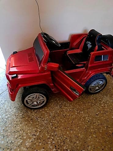 Uşaq maşını. Marka Gallendewagen, rəng qırmızı (adi boya deyil, maşın — 2