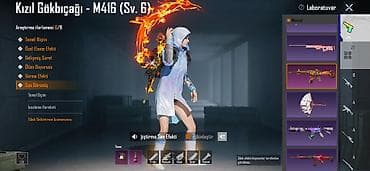 ucuz kask: PUBG Mobile hesabı – nadir yüksəldilən silah və kolleksiya - Kızıl — 1
