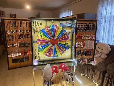Rəf vitrinləri: Attraksion “Fırlanan Uğur Çarxı” – komplekt satılır - Böyük, işıqlı — 5