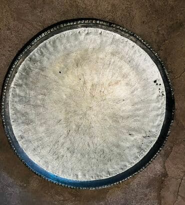 Блюда для тортов и сладостей: Миски, Набор из 6 шт., цвет - Синий, Фарфор, СССР — 16