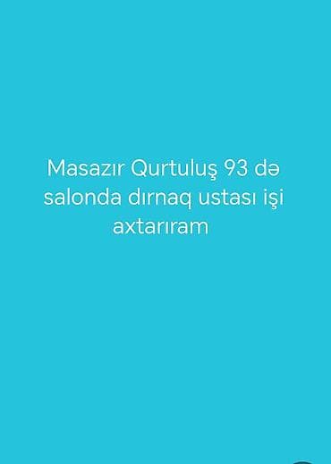 makeup model vakansiya: Dırnaq ustası, 23 yaş, 5 ildən artıq təcrübə, Faiz — 1