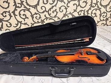 gitara sim: Skripka dəsti – tam komplekt - Ölçü: Tam ölçü (4/4) klassik skripka - — 3