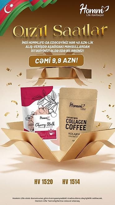 brend kurtka: Homm Life Azerbaijan – “Qızıl Saatlar” xüsusi seçimi - 40 AZN-lik — 2