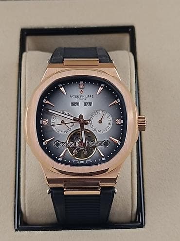 up saat: Yeni, Qol saatı, Patek Phillipe, rəng - Qara — 9