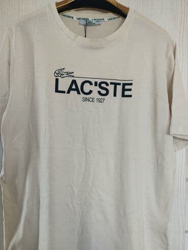 фатзорб оригинал и подделка как отличить: Futbolka, Lacoste, L, rəng - Ağ — 9