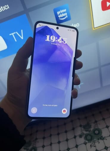 Samsung Galaxy A55, 256 GB, rəng - Bənövşəyi, Barmaq izi