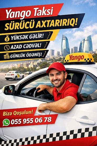 iw tap az: Taksi sürücüsü tələb olunur — 1