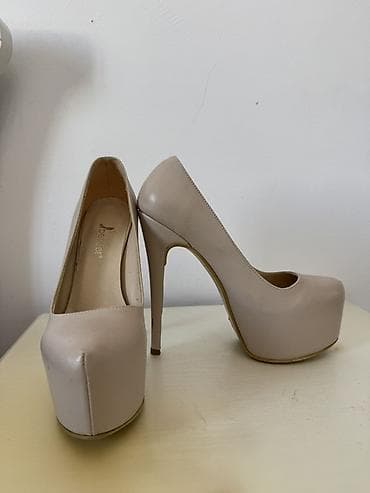 kampus ayaqqabı: Ölçü: 37, rəng - Bej, İşlənmiş — 3