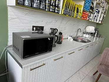 ev saati: Fitnes zal ucun mebel.desti tecili satilir uzunluq 5 mt.Mebel temiz — 3