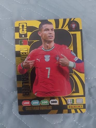 ronaldo 2008: Panini futbol kolleksiya kartı – “golden Baller” seriyası, Cristiano — 1
