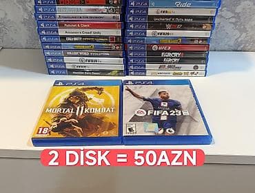 borderlands: Tək-tək 25azn(ps4)endirim yoxdu/ 3disk–50/60azn /2disk–50AZN Kredit — 3
