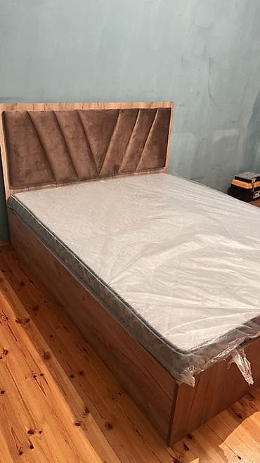 Çarpayılar: Yeni, İkinəfərlik çarpayı, Bazasız, Matras ilə, Siyirməsiz, Azərbaycan — 2