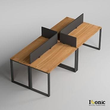 Ofis dolabları: İşçi üçün, Dördbucaq masa — 1