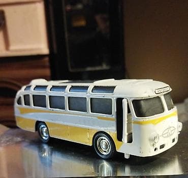 Velosipedlər: Model avtobus oyuncağı – retro dizayn - Korpus: metal gövdə, plastik — 2