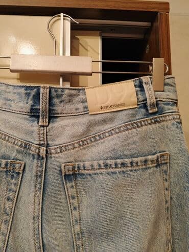 cins pencekler instagram: Джинсы, Stradivarius, XS, цвет - Синий — 4