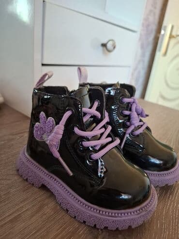 детские демисезонные полуботинки: Ботинки, Для девочек, 23 — 1