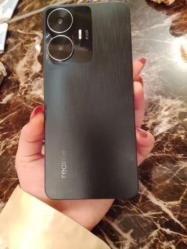 ucuz telefonlar kontakt home: Realme C55, 256 GB, rəng - Qara, Sensor — 2