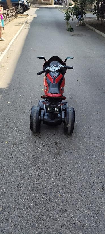 Uşaq üçün elektrik maşınları: Uşaq üçün elektrikli motosiklet – LT-618 (3 təkərli) Yaş 8-9 yaşa — 3
