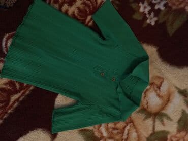 женские поло футболки: Мужское поло, цвет - Зеленый — 1