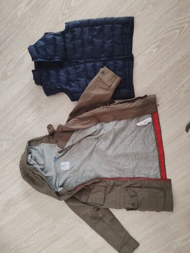 европейская детская одежда: Uşaq parça tipli gödəkcə.Okaidi brendi.iki hissədən ibarətdir. oğlan — 8