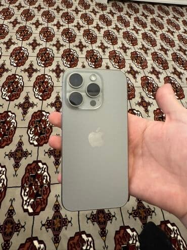 iphone 15 divar kağızları: IPhone 15 Pro, 256 GB, Natural Titanium, Face ID — 2
