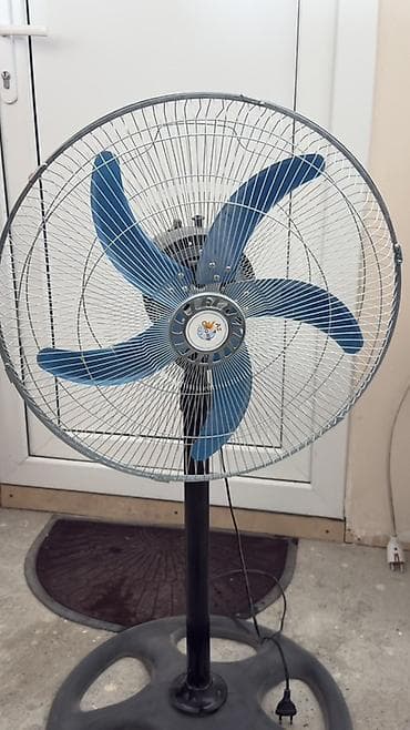 Döşəmə tipli elektrik ventilyatoru - Güclü mühərrik və iri diametrli