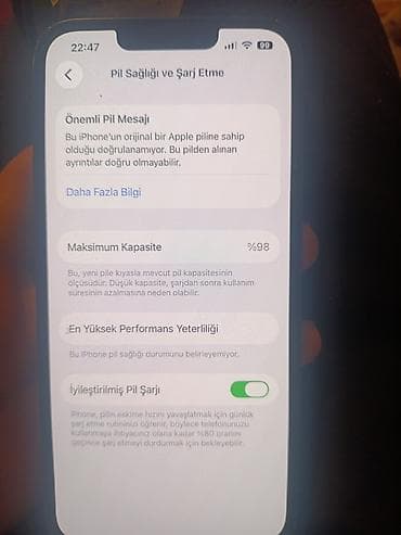 iphone 5s batarya: IPhone 13, Mavi, Qırıq — 4