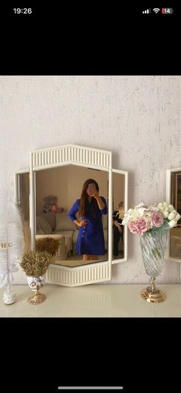 Güzgü Divar üçün, Dekorativ, Çərçivə ilə lalafo.az -da Güzgü Divar üçün, Dekorativ, Çərçivə ilə