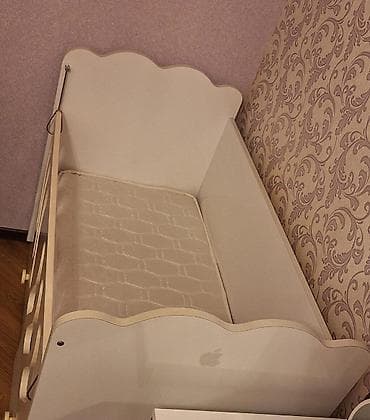 matrasi: Oğlan və qız üçün, Dördbucaq, Beşik, Matras ilə, Yellənmə mexanizm ilə — 2