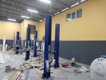 xacmaz obyekt: Obyekt (Avtoservis) icarəyə verilir. 320 kv 6 sex qaldırıcı — 2