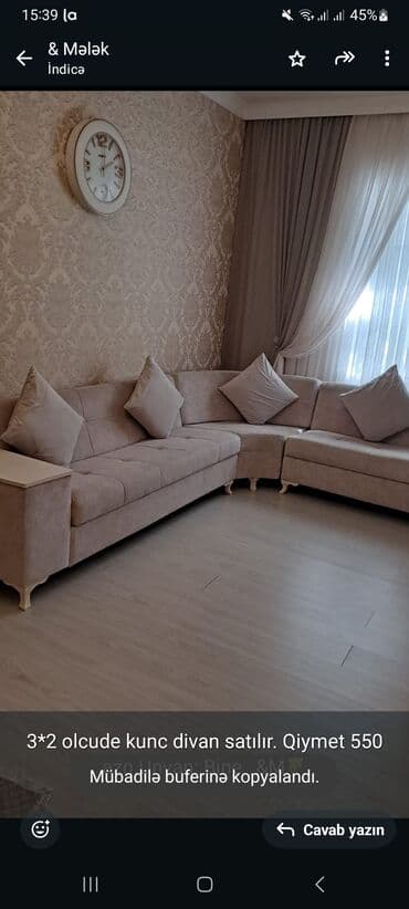 taxtalarin qiymeti: Künc divan, Açılmayan, Bazasız, Parça — 1