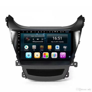 Hyundai elantra 2014-2017 android monitor 🚙🚒 ünvana və bölgələrə
