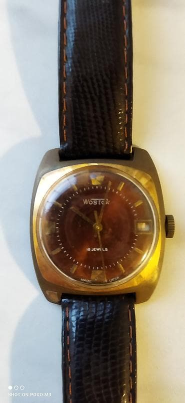 saat still: Vostok (Wostok) mexaniki qol saatı İstehsal: SSRİ dövrü (Made in USSR) — 1