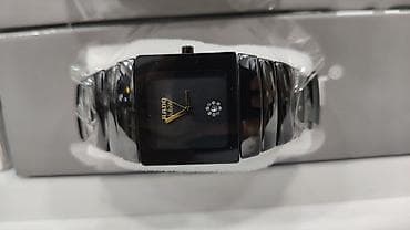 Qol saatları və aksesuarlar: Rado üslubunda kvadrat korpuslu kişi saatları - Korpus və qolbaq — 10