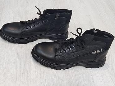 Ducavelli kişi botları - Rəng: qara - Material: toxumalı dərili üst lalafo.az -da Ducavelli kişi botları - Rəng: qara - Material: toxumalı dərili üst