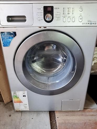 Paltaryuyan maşın Samsung, 6 kq, İşlənmiş, Avtomat, Qurutmasız, Kredit yoxdur, Ünvandan götürmə — 4