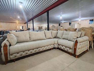 Məhsul: L formalı yumşaq künc divan dəsti Açılan altı bazalı - Dizayn