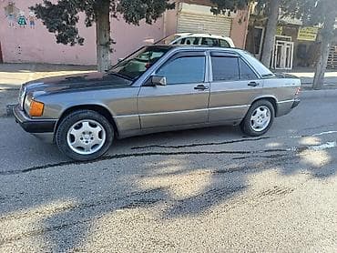bmw az: Mercedes-Benz 190 (W201) sedan - Korpus: 4 qapılı sedan, tünd boz — 6