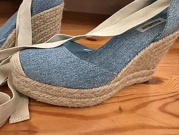 Basanoşka və səndəllər: Pull&Bear, Ölçü: 37, rəng - Mavi, Yeni — 3