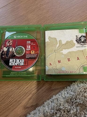dvd disk: Xbox One/X üçün fiziki disk oyun paketi Daxildir (7 ədəd): - Red Dead — 2